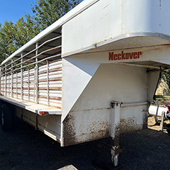 1977 NECKOVER SK GOOSENECK TRAILER